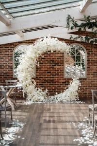 Wedding venue dresser, venue styling, venue stylist, wedding decor, peckforton castle